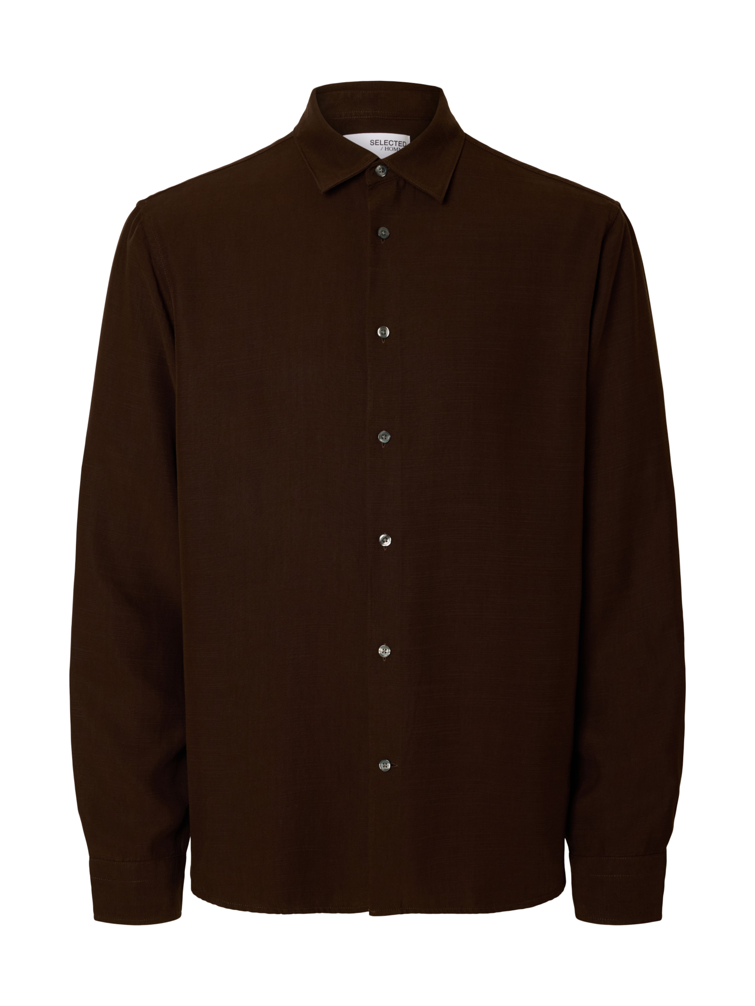 SELECTED Рубашка на пуговицах комфортного кроя в цвете шоколад
SELECTED Рубашка на пуговицах комфортного кроя в цвете шоколад