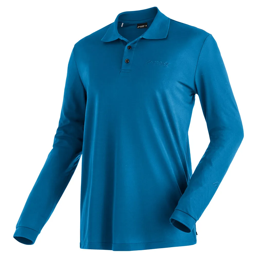 Поло с длинным рукавом Maier Sports Ulrich, синий
Поло с длинным рукавом Maier Sports Ulrich, синий