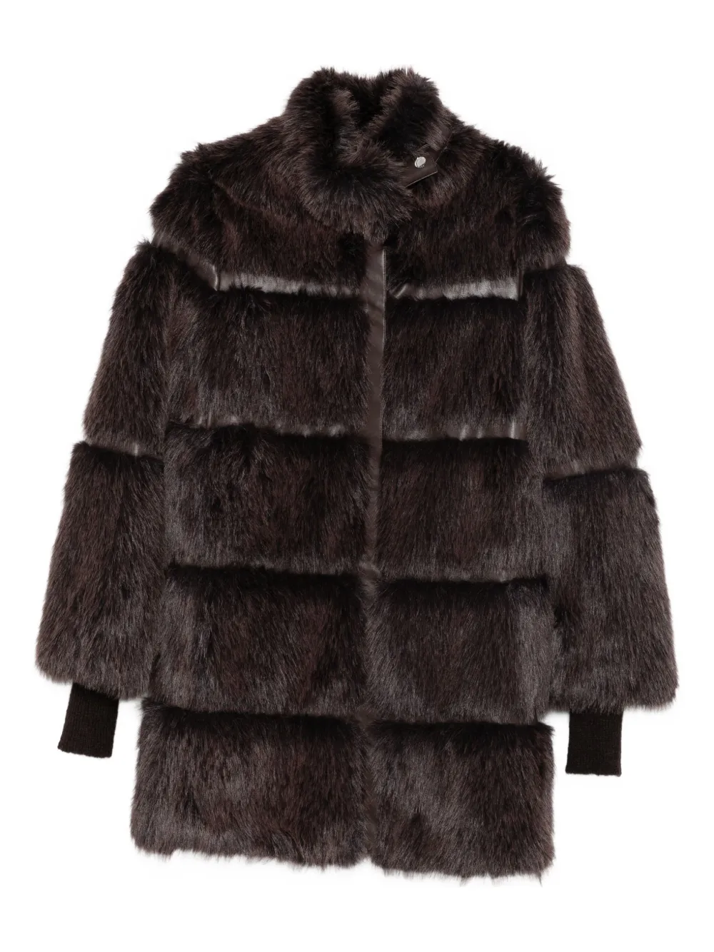 Миди-куртка из искусственного меха Patrizia Pepe, коричневый
Миди-куртка из искусственного меха Patrizia Pepe, коричневый