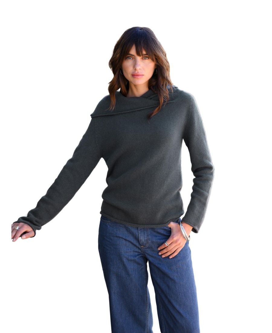 Женский свободный свитер с воротником Celtic & Co, Slate
Женский свободный свитер с воротником Celtic & Co, Slate