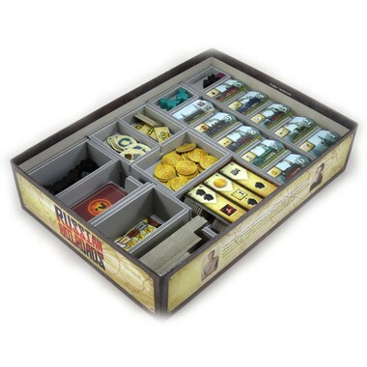 Аксессуары Box Insert: Russian Railroads and German Railroads Expansion
Аксессуары Box Insert: Russian Railroads and German Railroads Expansion