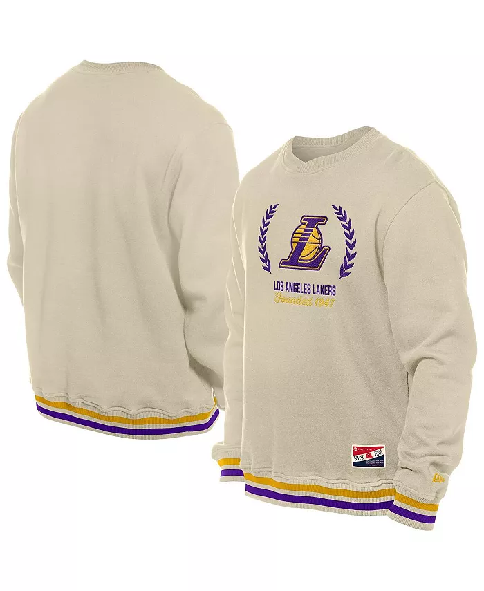Мужская белая толстовка Los Angeles Lakers в винтажном стиле New Era
Мужская белая толстовка Los Angeles Lakers в винтажном стиле New Era