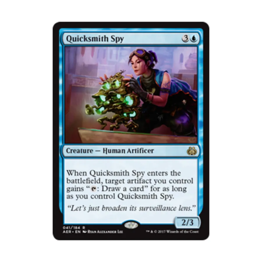 CCG Быстрый кузнец-шпион (клавиша R), MTG - Aether Revolt
CCG Быстрый кузнец-шпион (клавиша R), MTG - Aether Revolt