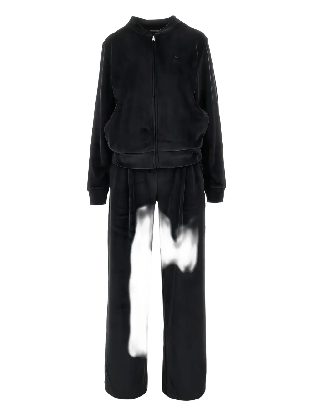 Велюровый спортивный костюм Emporio Armani, черный
Велюровый спортивный костюм Emporio Armani, черный