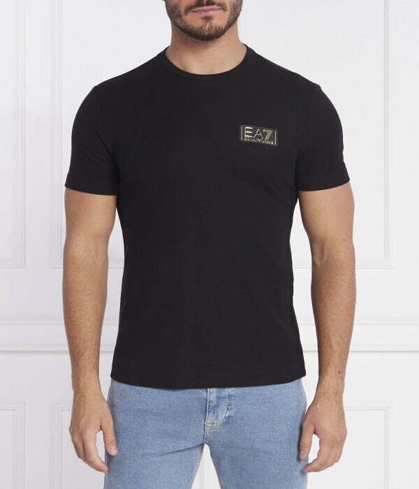 Футболка мужская Ea7 с логотипом бренда, черный
Футболка мужская Ea7 с логотипом бренда, черный