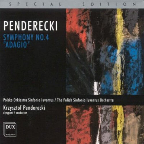 CD диск Penderecki / Polish Sinfonia Iuventus Orch: Symphony 4: Adagio
CD диск Penderecki / Polish Sinfonia Iuventus Orch: Symphony 4: Adagio