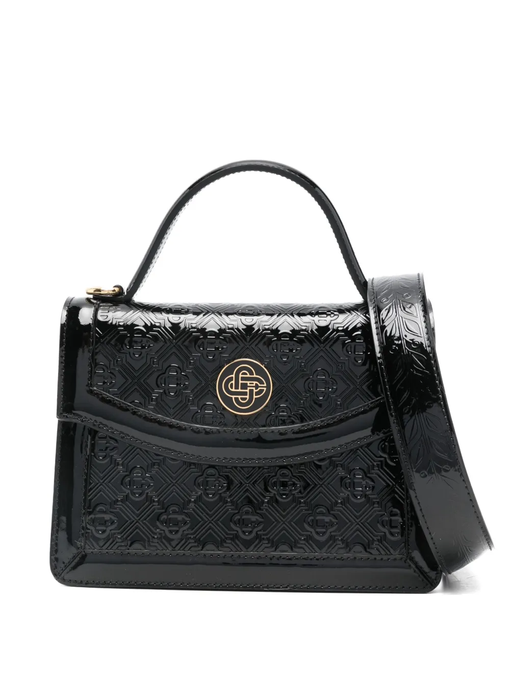 Сумка на плечо с тисненым логотипом Casablanca, черный
Сумка на плечо с тисненым логотипом Casablanca, черный