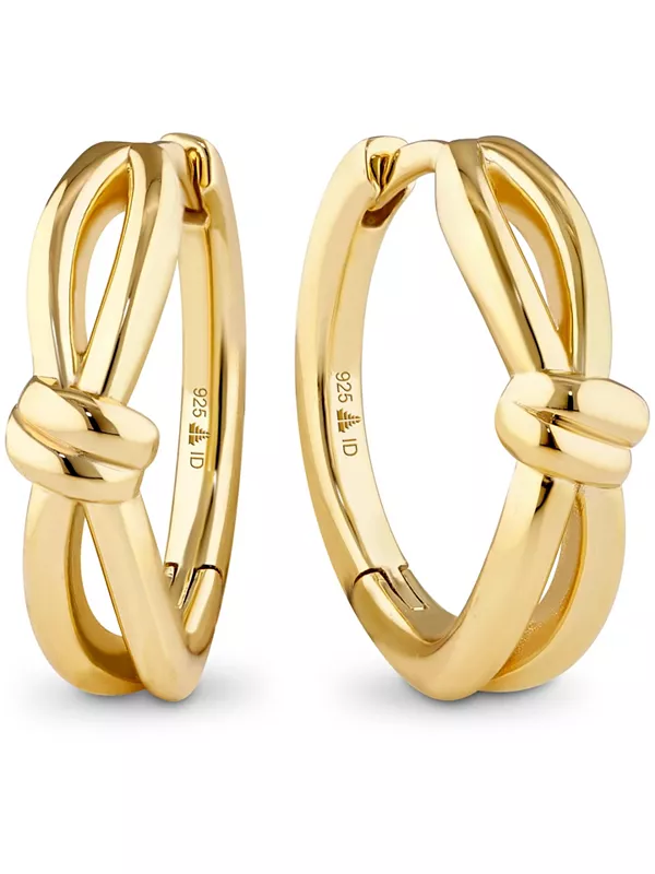 Серьги-Кольца «Любовный узел» из позолоченного стерлингового серебра Devata, gold
Серьги-Кольца «Любовный узел» из позолоченного стерлингового серебра Devata, gold