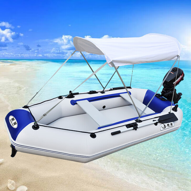 Надувная лодка матовая Hanglang, 300х136х31 см, белый/синий
Надувная лодка матовая Hanglang, 300х136х31 см, белый/синий