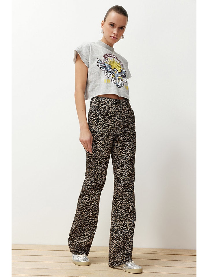 Джинсы trendyol, бежевый/черный
Джинсы trendyol, бежевый/черный