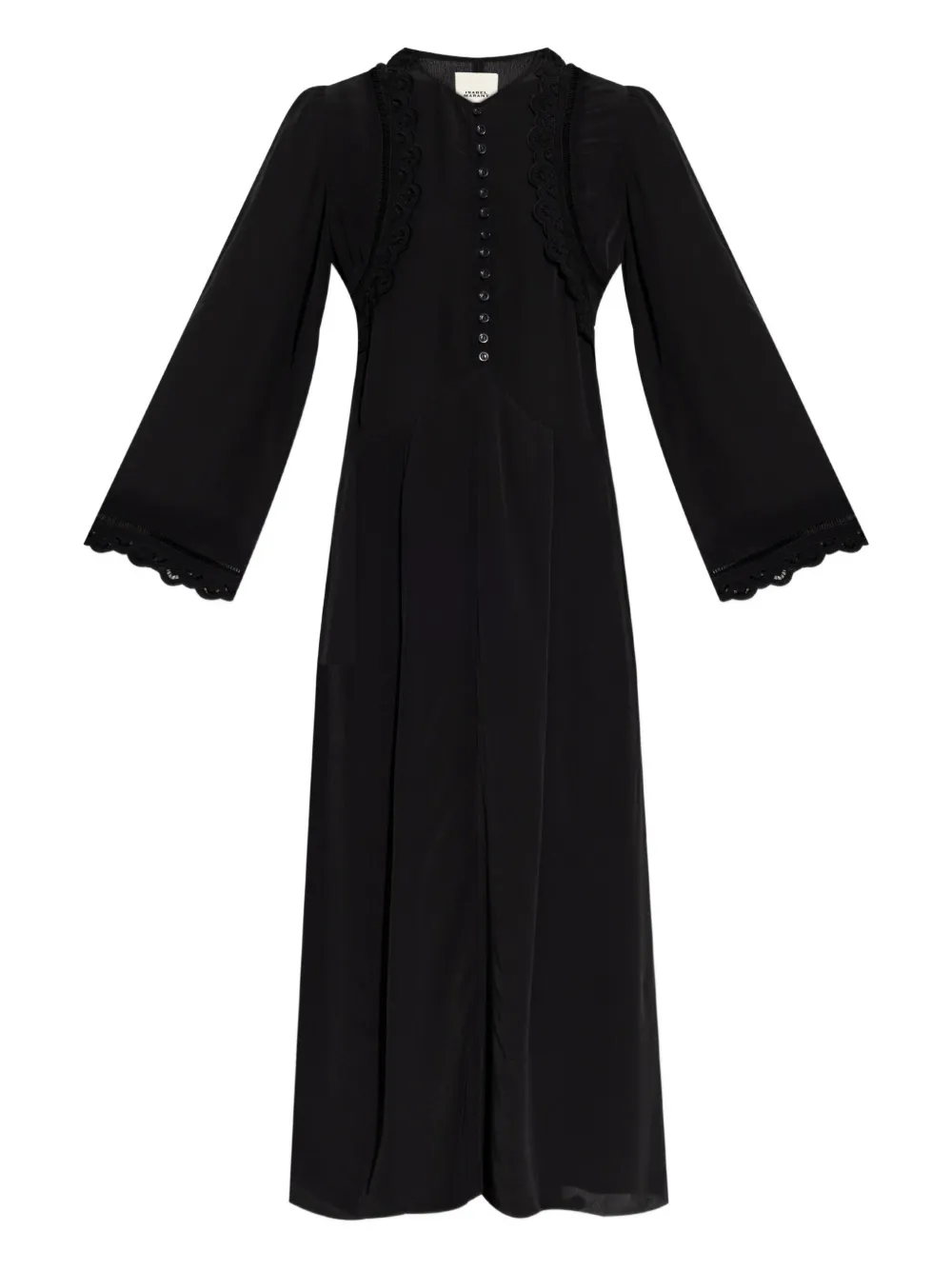 Платье с кружевной отделкой и пуговицами спереди ISABEL MARANT, черный
Платье с кружевной отделкой и пуговицами спереди ISABEL MARANT, черный