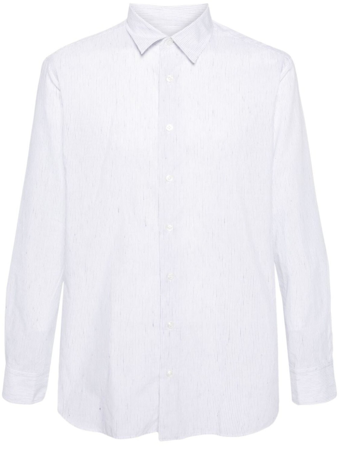 Lardini полосатая рубашка из льняной ткани, белый
Lardini полосатая рубашка из льняной ткани, белый