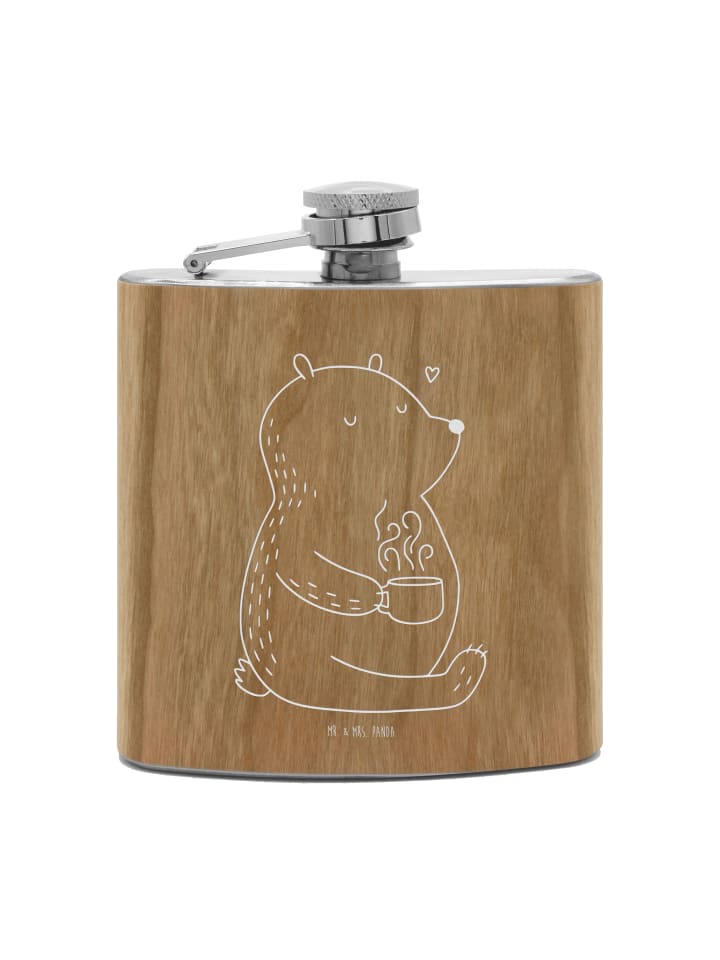 Mr. & Mrs. Panda Фляжка Медведь Утренний кофе без слов коричневым
Mr. & Mrs. Panda Фляжка Медведь Утренний кофе без слов коричневым