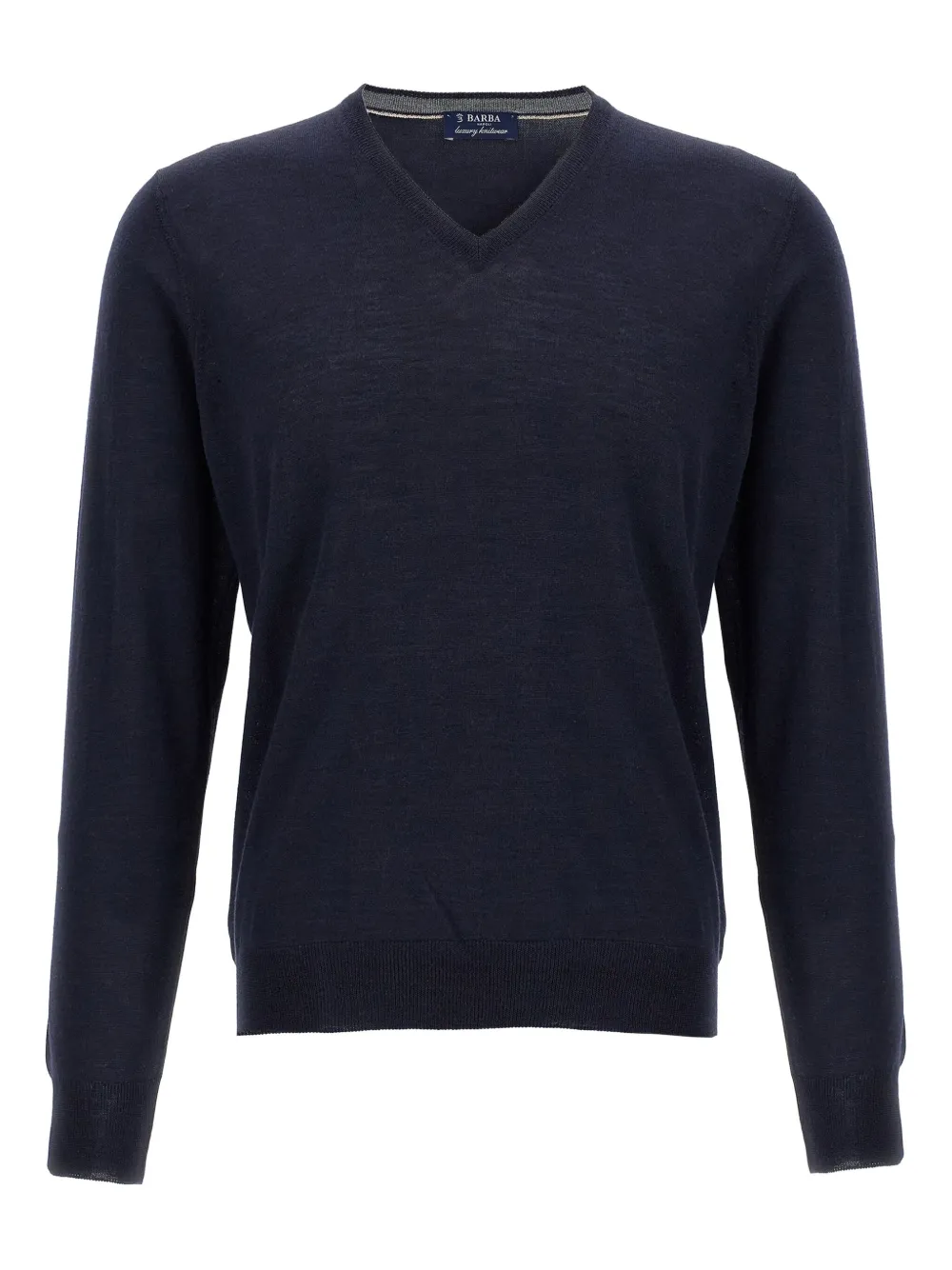 Вязаный джемпер с V-образным вырезом Barba, синий
Вязаный джемпер с V-образным вырезом Barba, синий