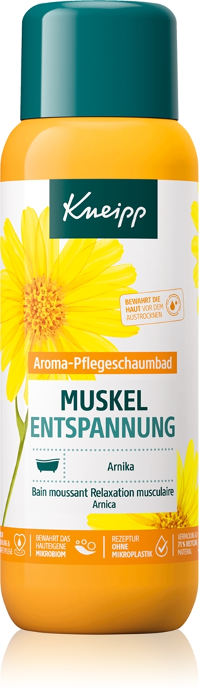 Пена для ванны для расслабления мышц и усталых мышц Kneipp, 400 мл
Пена для ванны для расслабления мышц и усталых мышц Kneipp, 400 мл