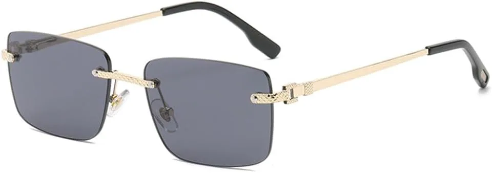 Модные прямоугольные солнцезащитные очки для женщин и мужчин, без оправы, маленькие солнцезащитные очки, женские и мужские, с защитой от УФ-излучения UV400 MTZJH, 4
Модные прямоугольные солнцезащитные очки для женщин и мужчин, без оправы, маленькие солнцезащитные очки, женские и мужские, с защитой от УФ-излучения UV400 MTZJH, 4