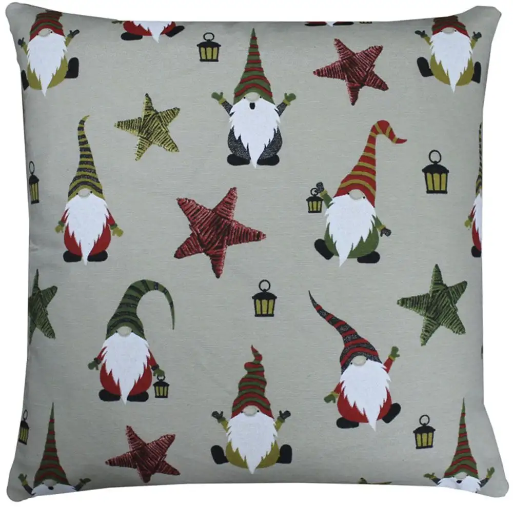 HOSSNER - ART OF HOME DECO Чехол на подушку "фонарь гном", (1 шт.) 50х50 см, бежевый/зеленый/красный
HOSSNER - ART OF HOME DECO Чехол на подушку "фонарь гном", (1 шт.) 50х50 см, бежевый/зеленый/красный