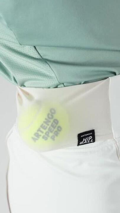 Женская теннисная юбка с карманами для мячей Kuikma Hip Ball бежевая
Женская теннисная юбка с карманами для мячей Kuikma Hip Ball бежевая