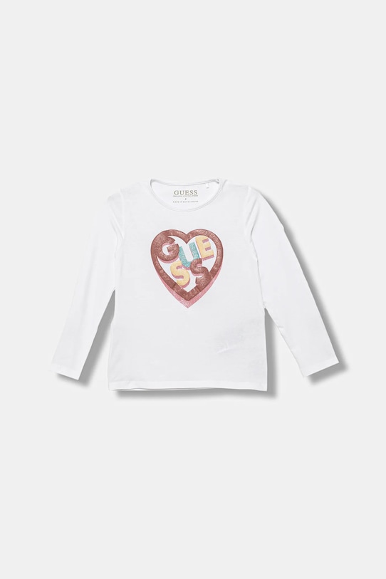 Детский лонгслив Guess, белый
Детский лонгслив Guess, белый