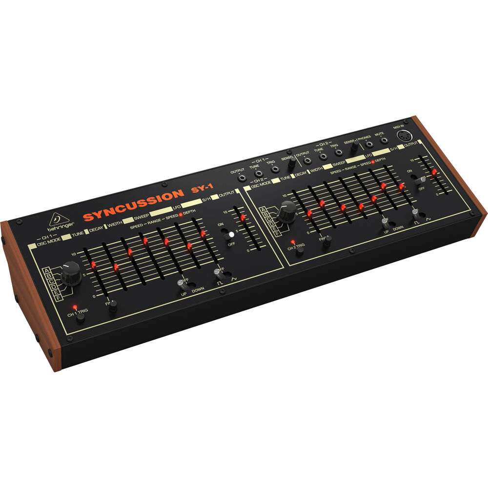 Синтезатор Behringer SYNCUSSION SY-1 Dual Analog Percussi SYNCUSSION SY-1
Синтезатор Behringer SYNCUSSION SY-1 Dual Analog Percussi SYNCUSSION SY-1