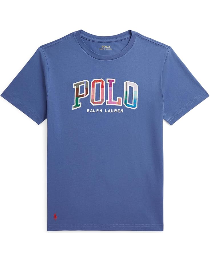 Футболка Polo Ralph Lauren Kids Madras-Logo Cotton Jersey Tee, цвет Blue Heaven
Футболка Polo Ralph Lauren Kids Madras-Logo Cotton Jersey Tee, цвет Blue Heaven