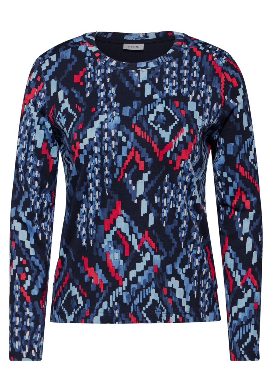 Рубашка CECIL, цвет Night blue/Dusty blue
Рубашка CECIL, цвет Night blue/Dusty blue