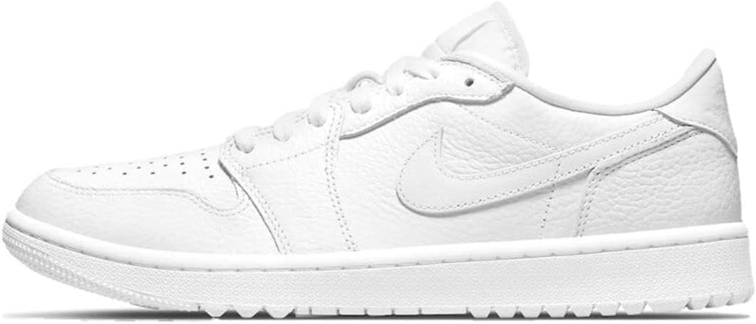 Мужские гольф-кроссовки Nike Air Jordan 1 Low, белый/черный
Мужские гольф-кроссовки Nike Air Jordan 1 Low, белый/черный