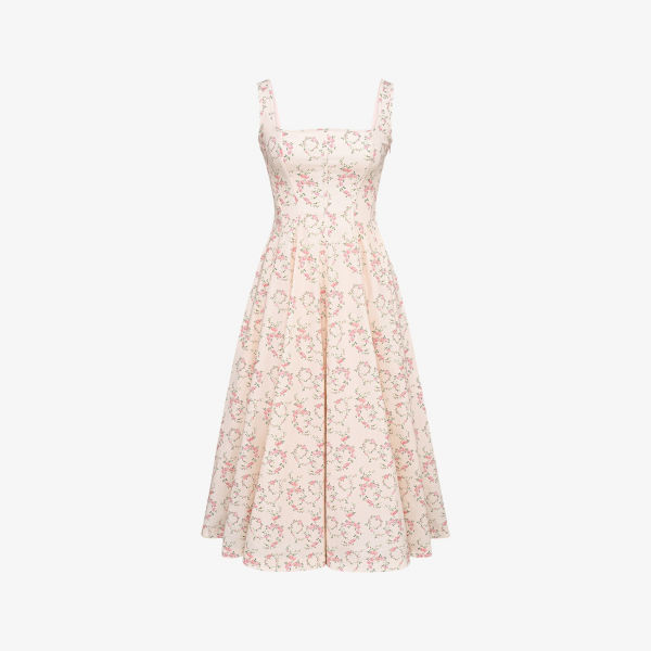 Платье миди House Of Cb Mariabella из эластичного хлопка с цветочным принтом, бежевый
Платье миди House Of Cb Mariabella из эластичного хлопка с цветочным принтом, бежевый