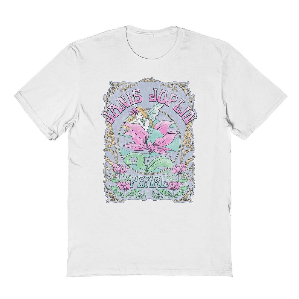 Мужская футболка с рисунком Janis Joplin Pearl Licensed Character, белый
Мужская футболка с рисунком Janis Joplin Pearl Licensed Character, белый