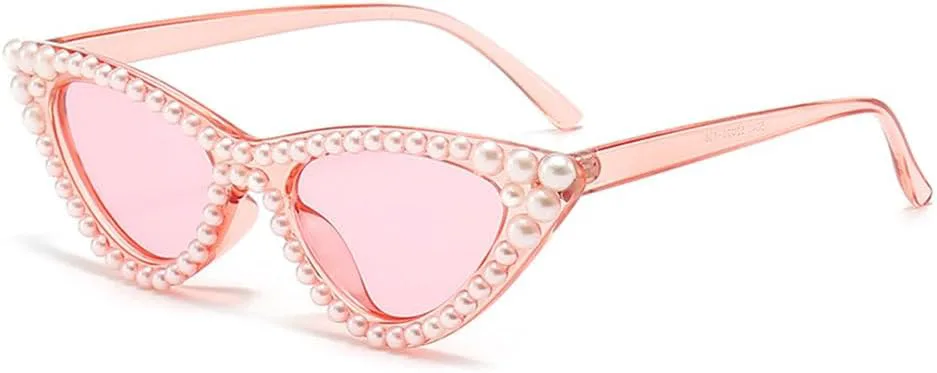 Модные солнцезащитные очки «Кошачий глаз» с жемчужным блеском для женщин. Универсальные солнцезащитные очки с солнцезащитным козырьком UV400 TYUVIVO, Pink
Модные солнцезащитные очки «Кошачий глаз» с жемчужным блеском для женщин. Универсальные солнцезащитные очки с солнцезащитным козырьком UV400 TYUVIVO, Pink