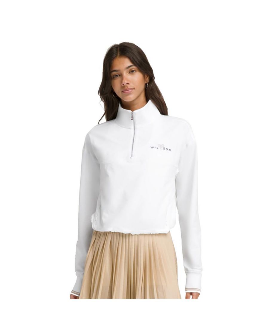 Женский тканый теннисный пуловер Davenport Wilson, Bright white
Женский тканый теннисный пуловер Davenport Wilson, Bright white