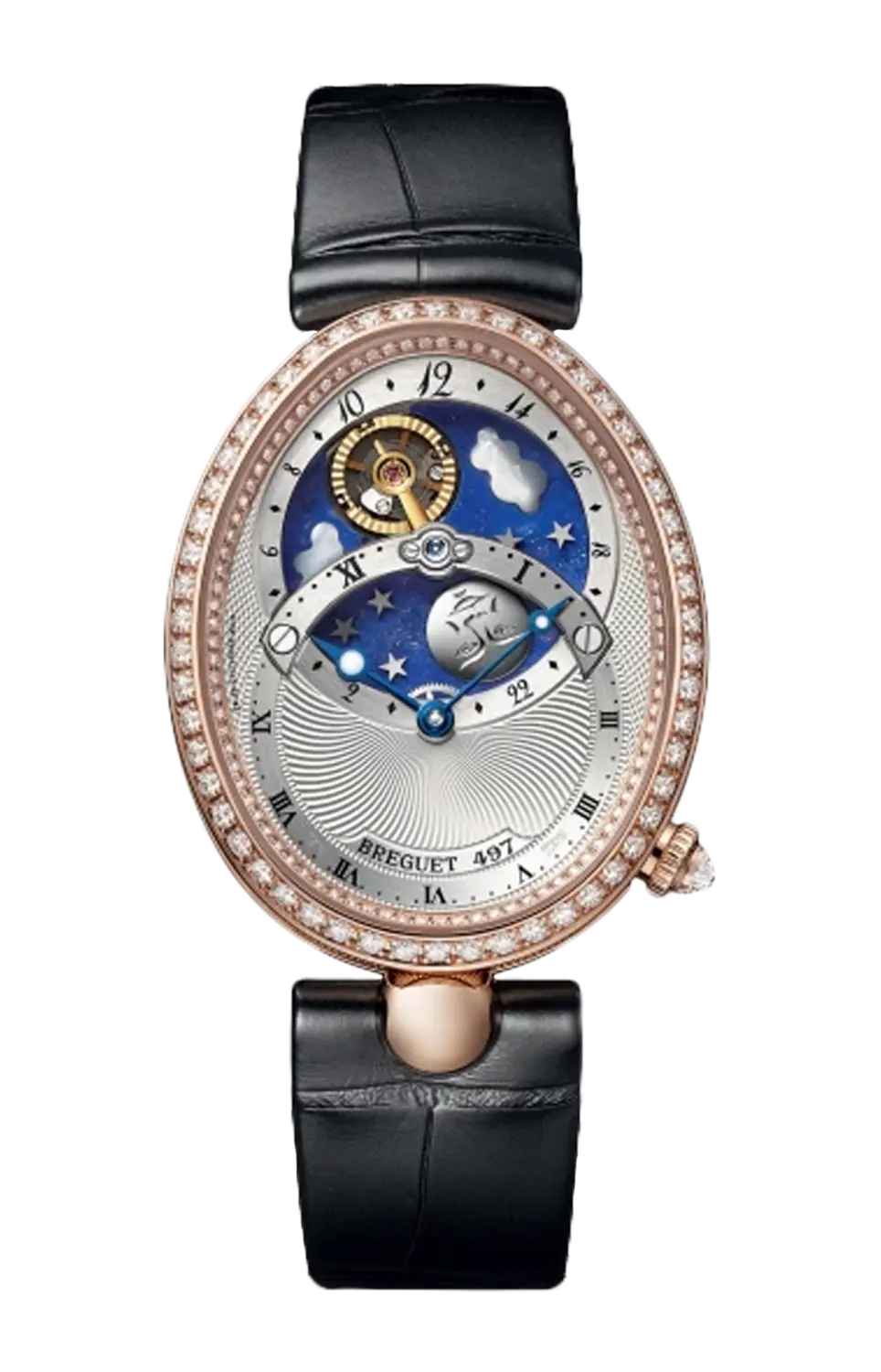 Часы Breguet Reine de naples 8998 из золота с бриллиантами 40,05 х 32 мм
Часы Breguet Reine de naples 8998 из золота с бриллиантами 40,05 х 32 мм