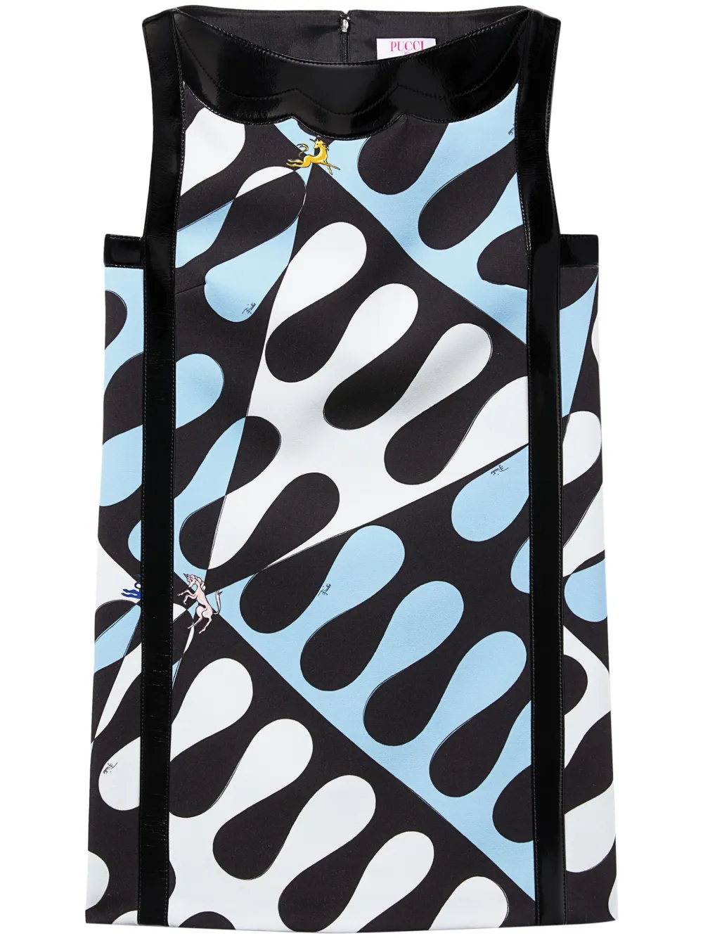 Платье мини с принтом Leocorno PUCCI, синий
Платье мини с принтом Leocorno PUCCI, синий