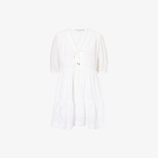 Платье мини Heidi Klein Rhode Island из хлопка с вышивкой ришелье, белый
Платье мини Heidi Klein Rhode Island из хлопка с вышивкой ришелье, белый