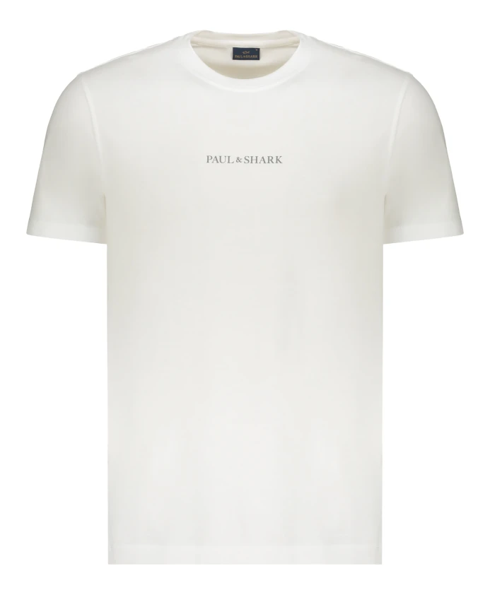 Хлопковая футболка с логотипом Paul & Shark, белый
Хлопковая футболка с логотипом Paul & Shark, белый
