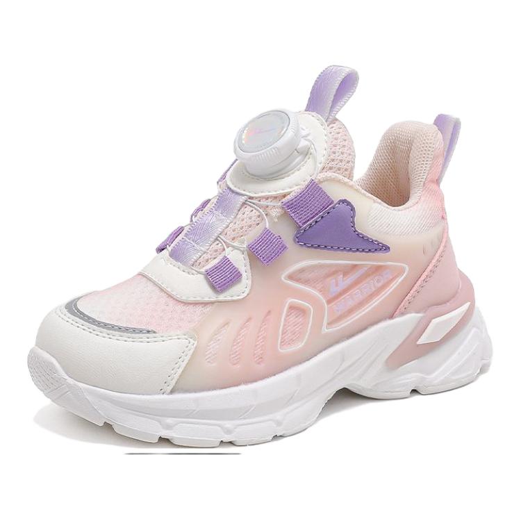 Warrior Cushioning Wear Resistant Детские повседневные кроссовки, розовый белый фиолетовый
Warrior Cushioning Wear Resistant Детские повседневные кроссовки, розовый белый фиолетовый