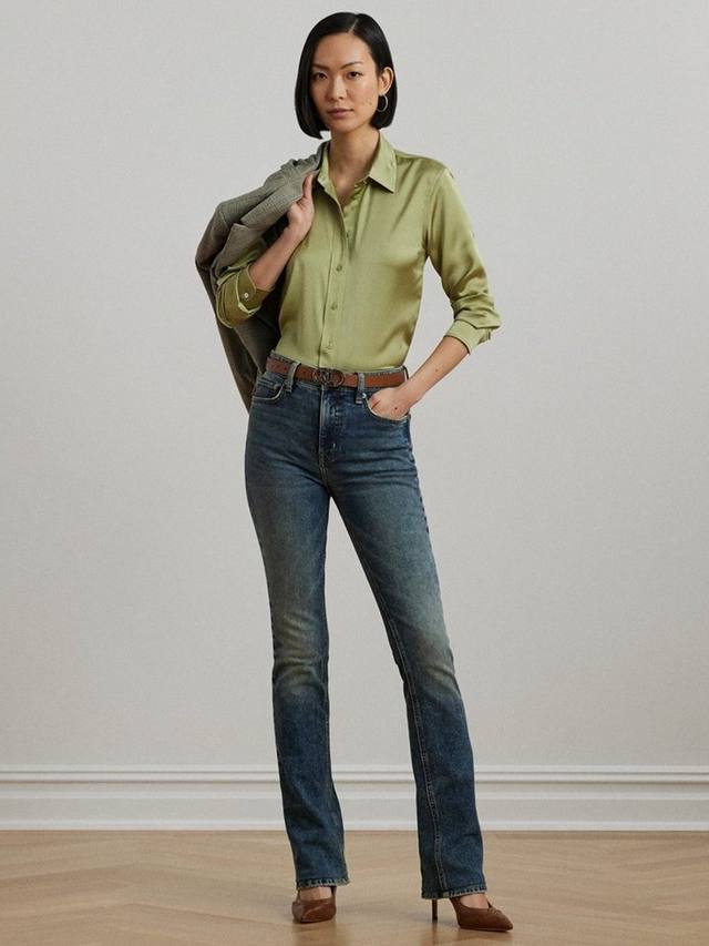 Атласная рубашка jamelko Ralph Lauren, цвет Light Olive
Атласная рубашка jamelko Ralph Lauren, цвет Light Olive