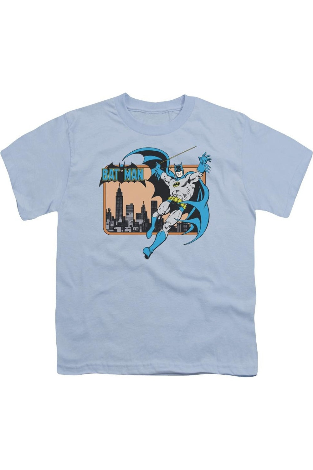 Футболка DC Comics Batman In The City с коротким рукавом для детей Gildan, светло-голубой
Футболка DC Comics Batman In The City с коротким рукавом для детей Gildan, светло-голубой