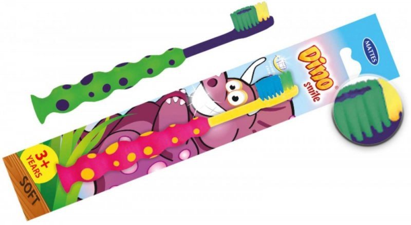 Mattes, Детская зубная щетка M65 Dino
Mattes, Детская зубная щетка M65 Dino