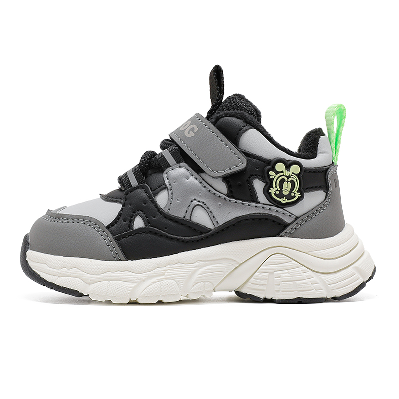 Детские противоскользящие износостойкие повседневные кроссовки для детей 3-7 лет BOBDOG, черный/серый
Детские противоскользящие износостойкие повседневные кроссовки для детей 3-7 лет BOBDOG, черный/серый