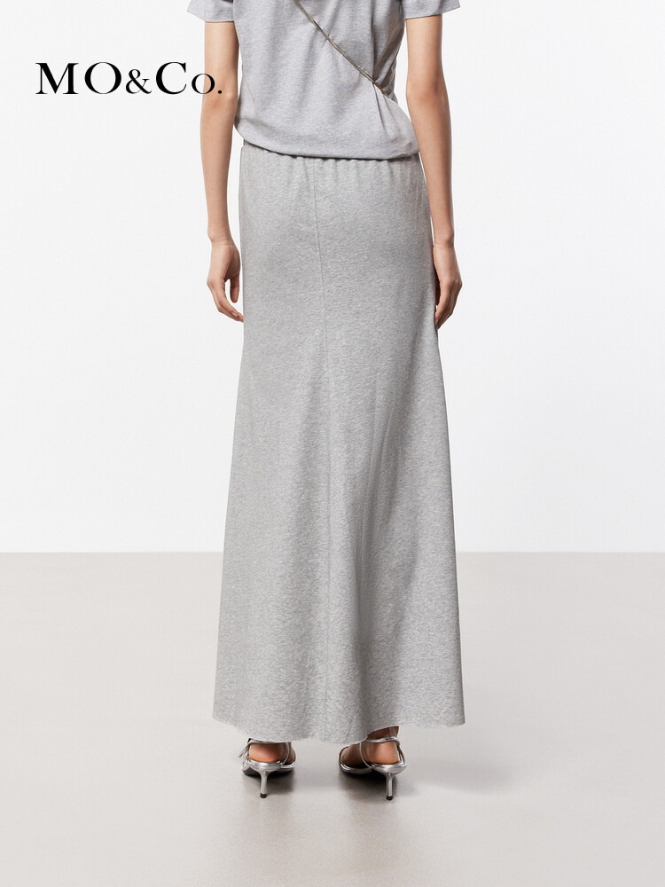 Летняя эластичная юбка Moco с завышенной талией, серый
Летняя эластичная юбка Moco с завышенной талией, серый