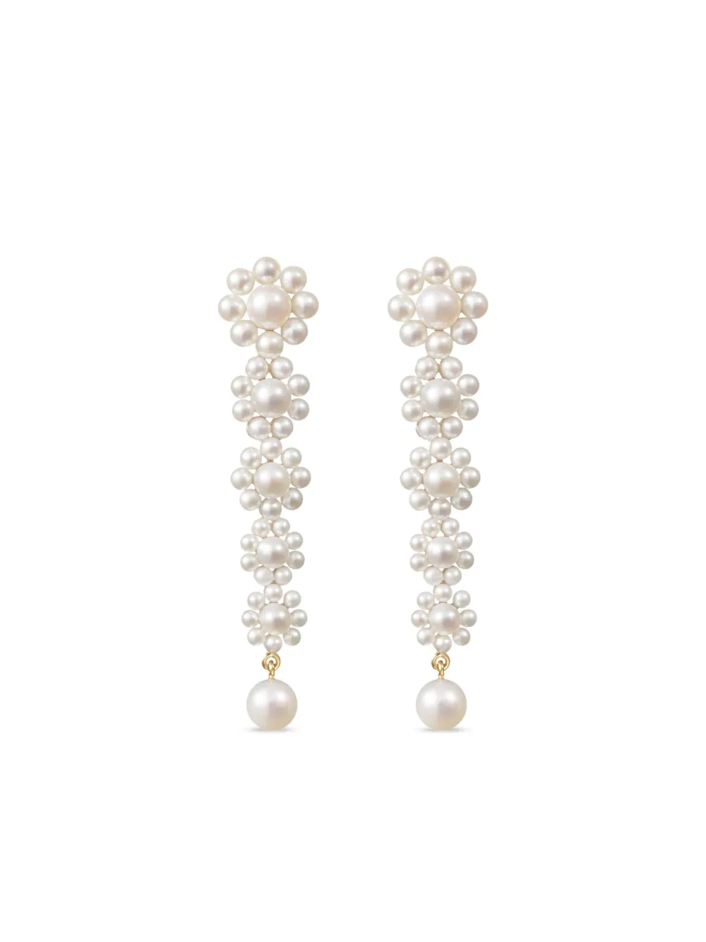 Серьги Marguerite Fleur из желтого золота с жемчугом Sophie Bille Brahe
Серьги Marguerite Fleur из желтого золота с жемчугом Sophie Bille Brahe