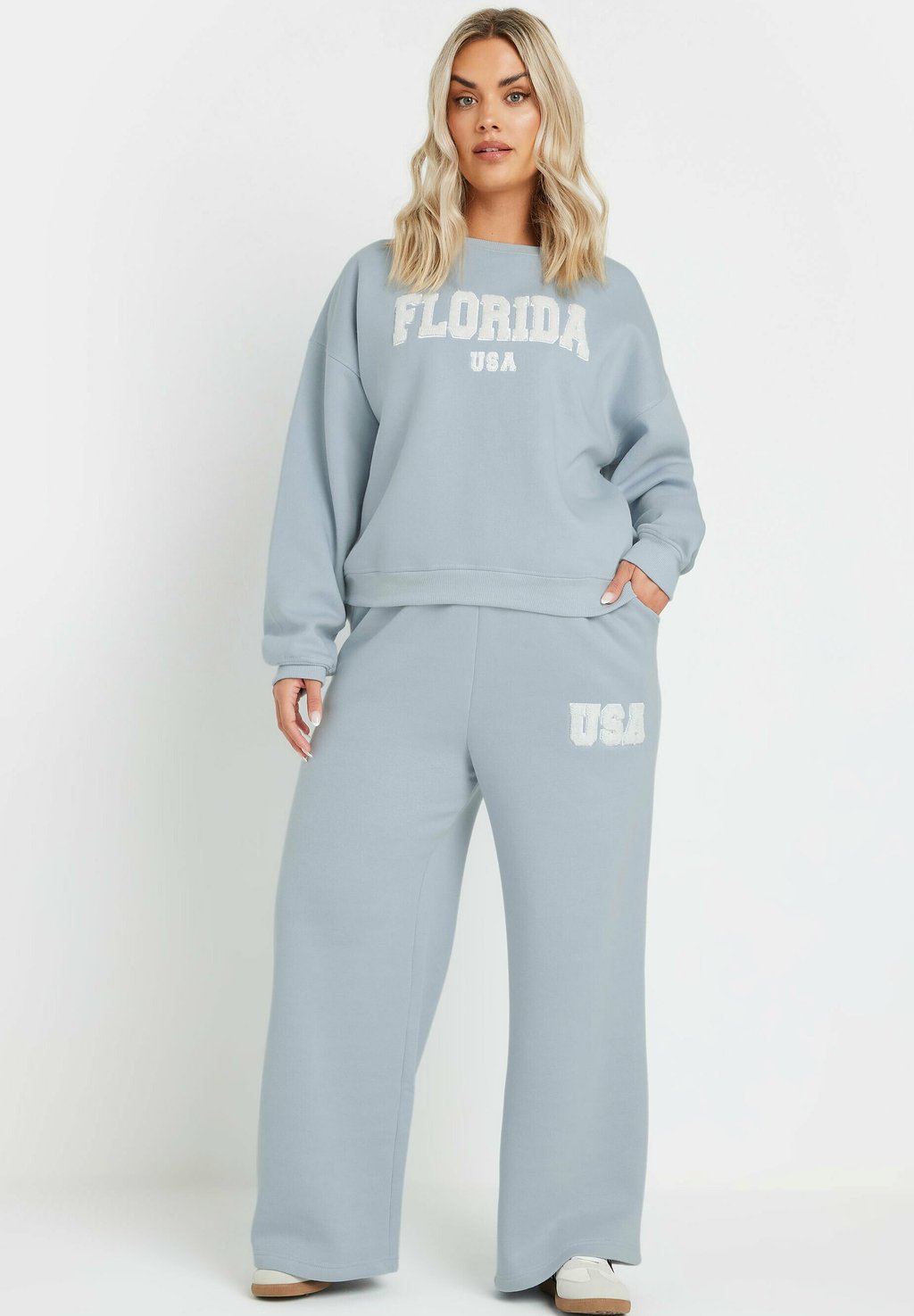 Толстовка Yours Clothing, светло-голубой
Толстовка Yours Clothing, светло-голубой