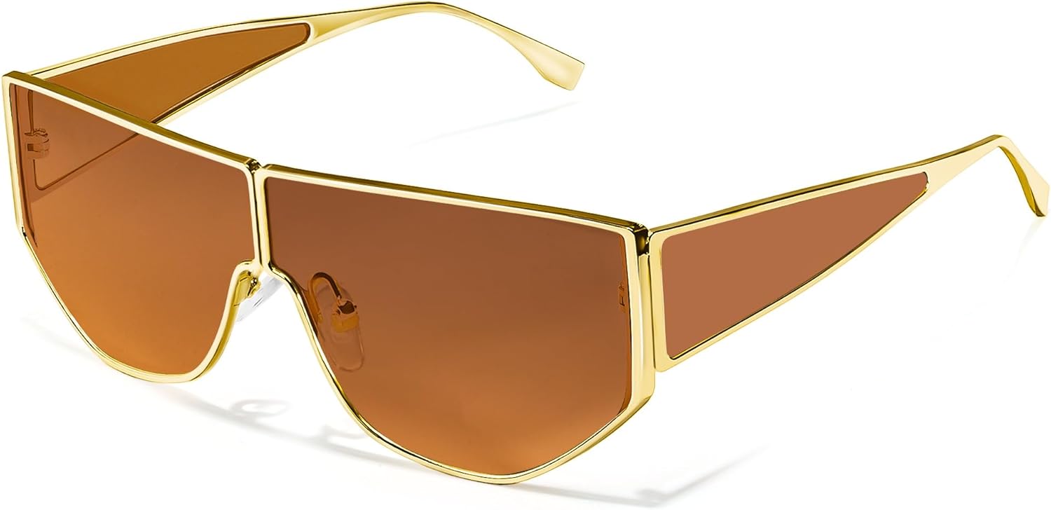 Солнцезащитные очки-авиаторы FancyPink 90-х годов для женщин — большие солнцезащитные очки с легким тонированием и металлическим каркасом — ретро-очки без поляризации, A01-gold Frame Tea Lenses
Солнцезащитные очки-авиаторы FancyPink 90-х годов для женщин — большие солнцезащитные очки с легким тонированием и металлическим каркасом — ретро-очки без поляризации, A01-gold Frame Tea Lenses