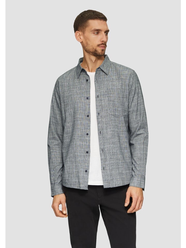 Рубашка s.Oliver Hemd langarm, синий
Рубашка s.Oliver Hemd langarm, синий