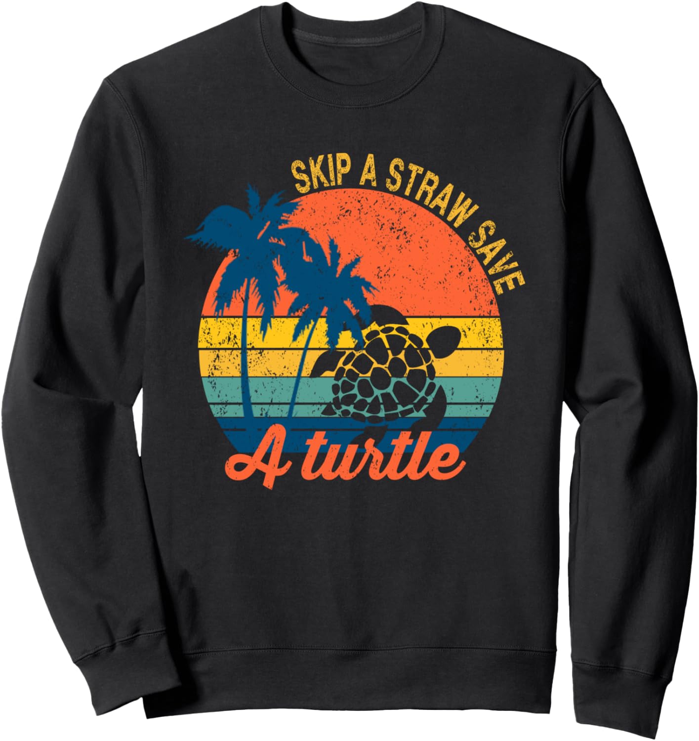 Skip The Straw Save A Turtle - Забавная ретро-толстовка с надписью «Спасите черепах» Vintage Turtle Retro Gifts, черный
Skip The Straw Save A Turtle - Забавная ретро-толстовка с надписью «Спасите черепах» Vintage Turtle Retro Gifts, черный
