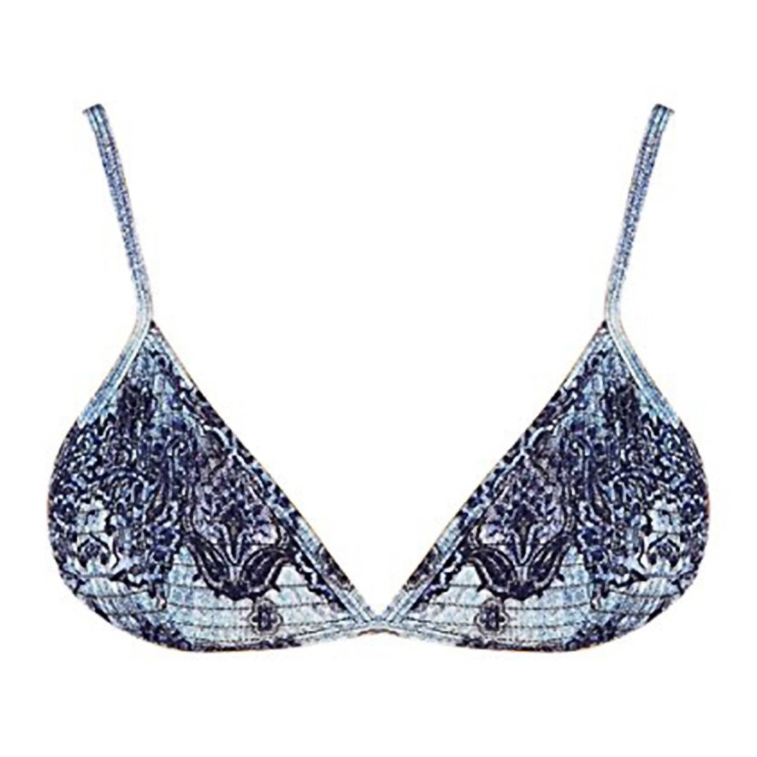 Женский открытый глаз рюшированный бикини-топ синего цвета Somedays Lovin
Женский открытый глаз рюшированный бикини-топ синего цвета Somedays Lovin