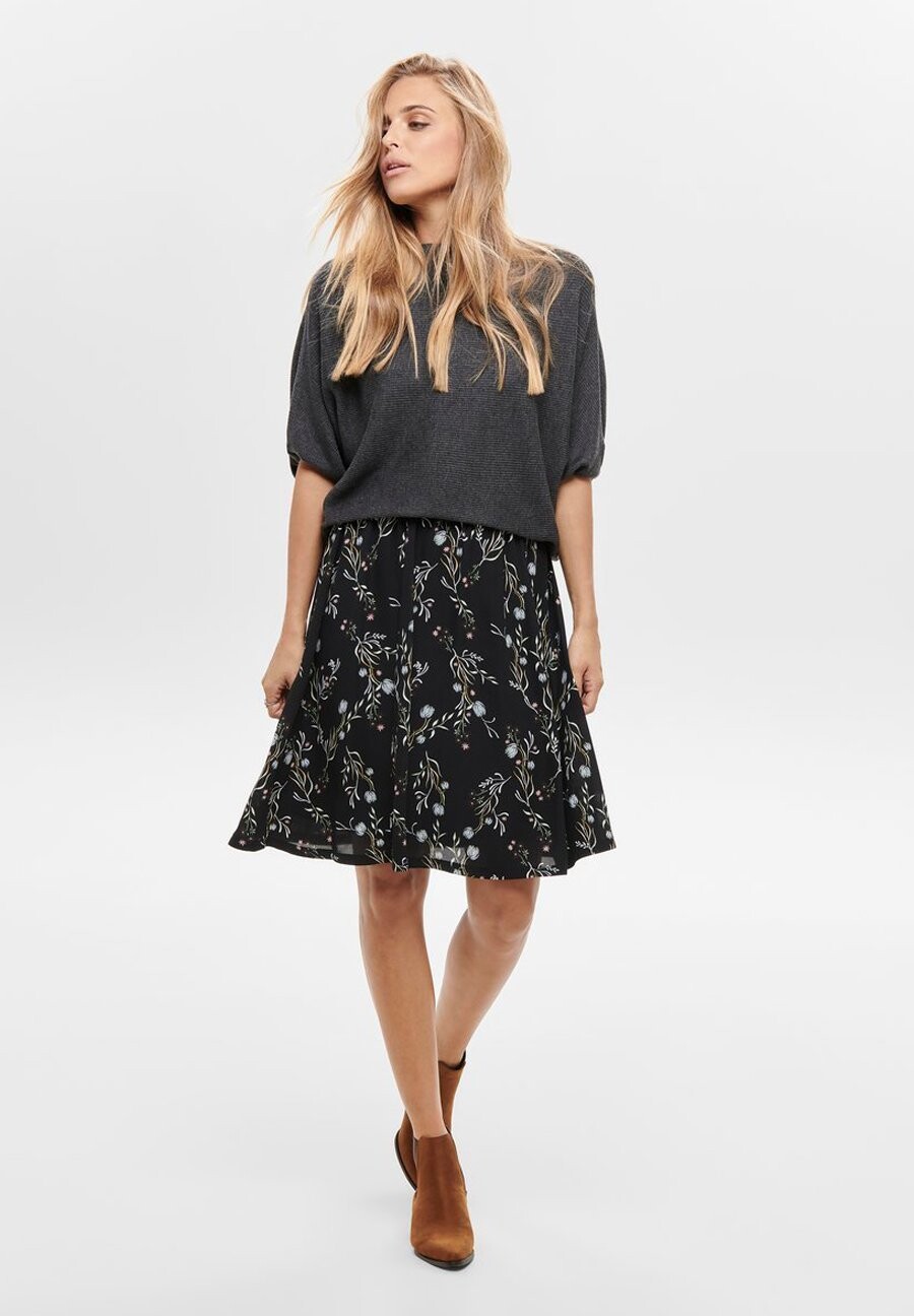 JACQUELINE de YONG JDY, Футболка с принтом JDY, темно-серый 
JACQUELINE de YONG JDY, Футболка с принтом JDY, темно-серый