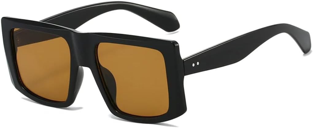 Ретро большие солнцезащитные очки с градиентным переходом цвета для женщин, модные, с леопардовым принтом, простые, для мужчин, с защитой от УФ-излучения UV400 UATXTAU, Black Brown
Ретро большие солнцезащитные очки с градиентным переходом цвета для женщин, модные, с леопардовым принтом, простые, для мужчин, с защитой от УФ-излучения UV400 UATXTAU, Black Brown