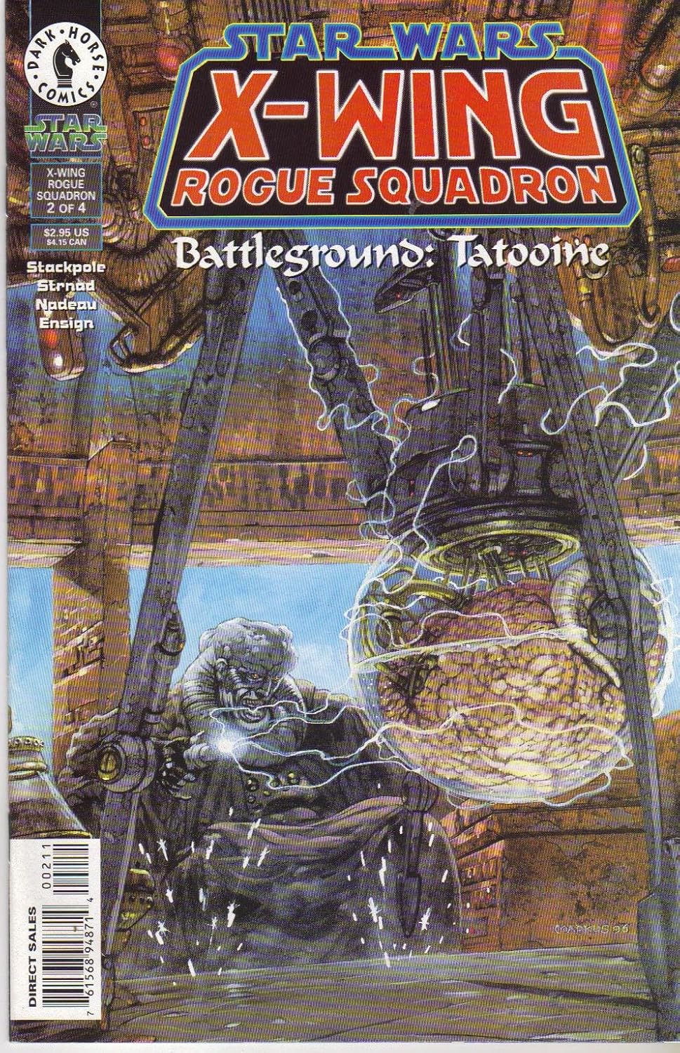 Star Wars : X- Wing Rogue Squadron # 10 - Battleground : Tatooine 2 (of 4) (Dark Horse Comics)
Star Wars : X- Wing Rogue Squadron # 10 - Battleground : Tatooine 2 (of 4) (Dark Horse Comics)
